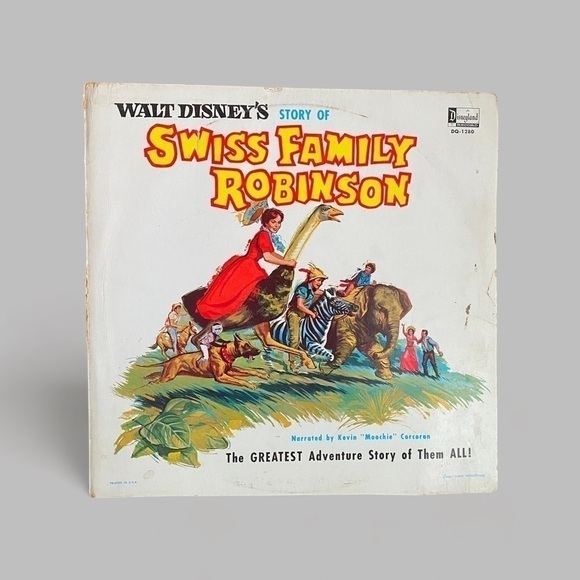 Other - Walt Disney's Story Of Swiss Family Robinson 12" vinyl lp 1963